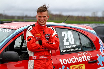 Austin Riley set to compete in the 2017 Nissan Micra Cup