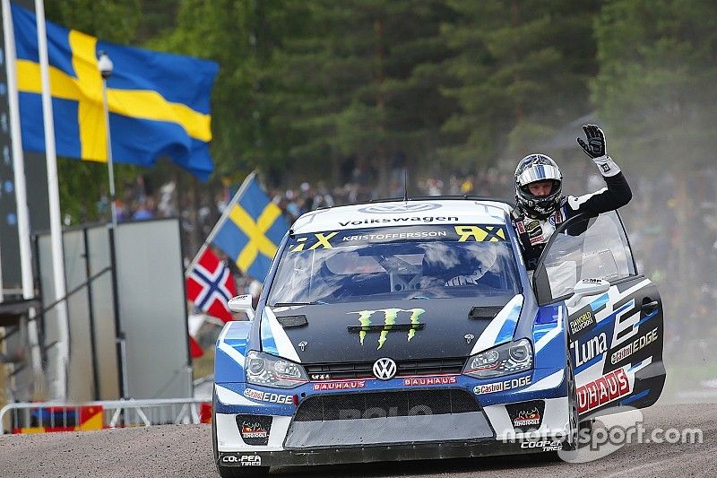 Kristoffersson gagne encore, podium pour Loeb