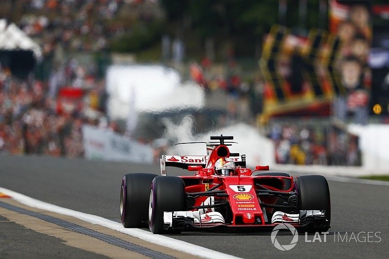 Onboard videón Vettel és a leggyorsabb kör a Belga Nagydíjról