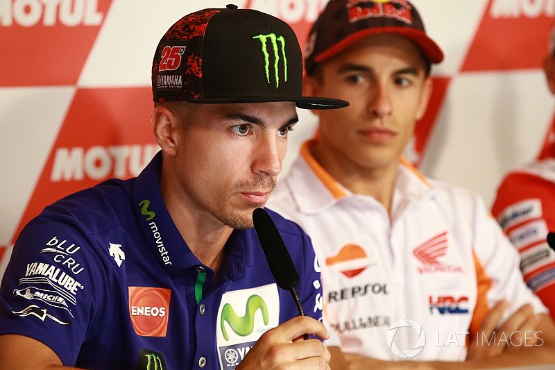 Marquez: Vinales satu langkah di depan