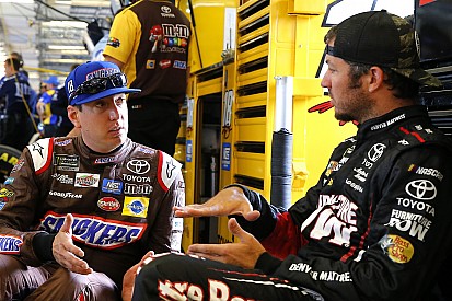Kyle Busch says "it certainly is" frustrating to get out-run by Truex