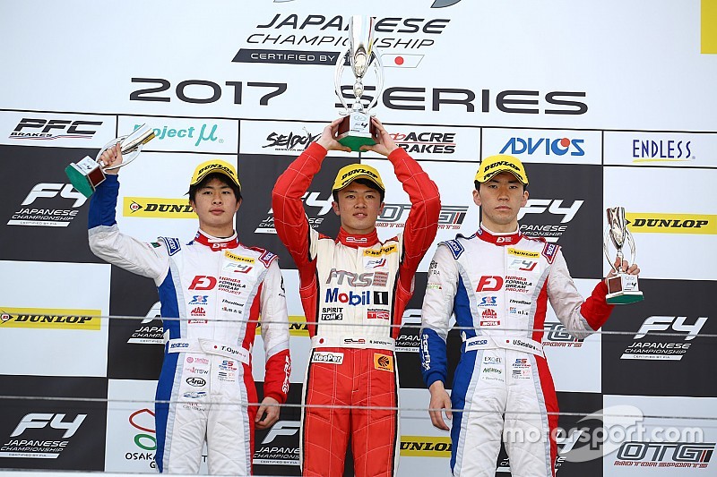 【FIA-F4】第4戦富士:宮田莉朋がポールから連勝。富士ラウンドを制す
