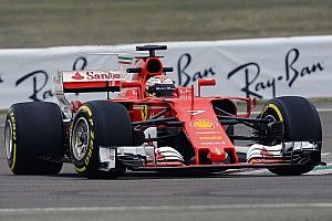 Erste Bilder: Kimi Räikkönen bei der Jungfernfahrt des Ferrari SF70H