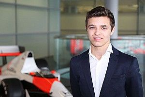 Single-seater star Norris becomes McLaren junior