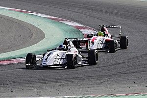Dubai MRF Challenge: Newey wins Race 3 after Schumacher and Vips collide