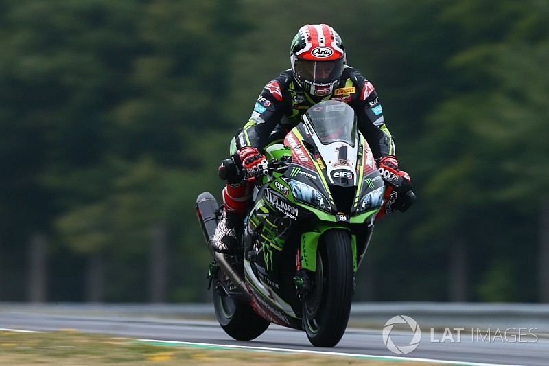WSBK Brno: Rea topt derde training, Van der Mark vierde