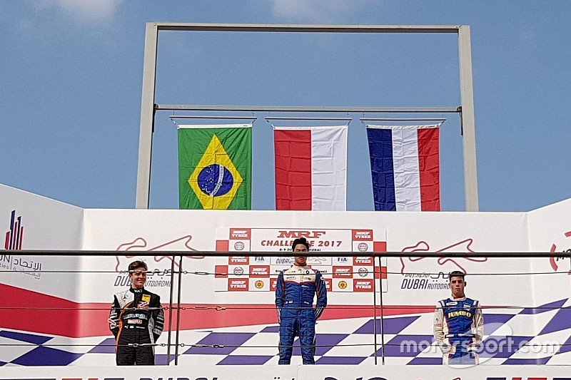 MRF Dubai: Indonesia Raya berkumandang, Presley Martono menangi Race 4