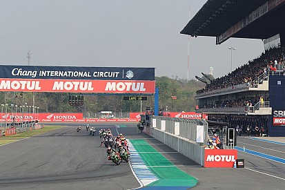 Hoe laat begint de MotoGP Grand Prix van Thailand?