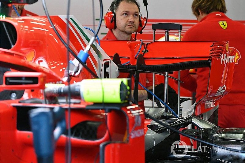 Ferrari SF71H rear wing