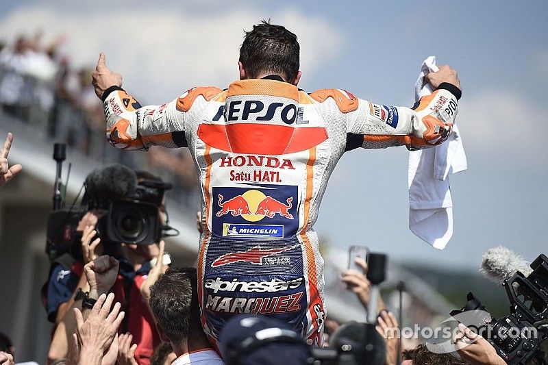 Marquez menuju penampilan ke-100