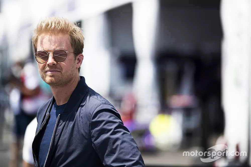 Nico Rosberg in the paddock