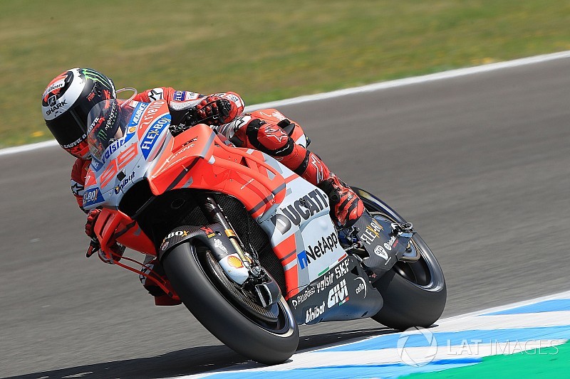 Uji coba komponen baru GP18, Lorenzo percaya diri