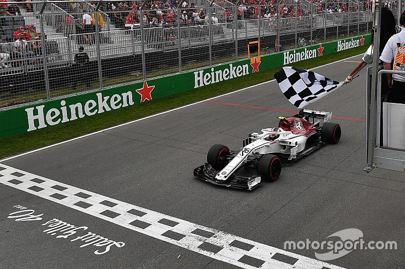 Diaporama: l'Alfa Romeo Sauber dans le Grand Prix du Canada