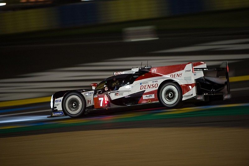 #7 Toyota Gazoo Racing Toyota TS050: Mike Conway, Kamui Kobayashi, Jose Maria Lopez