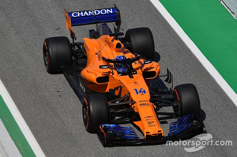 Alonso recibió un nuevo turbo para el GP de España