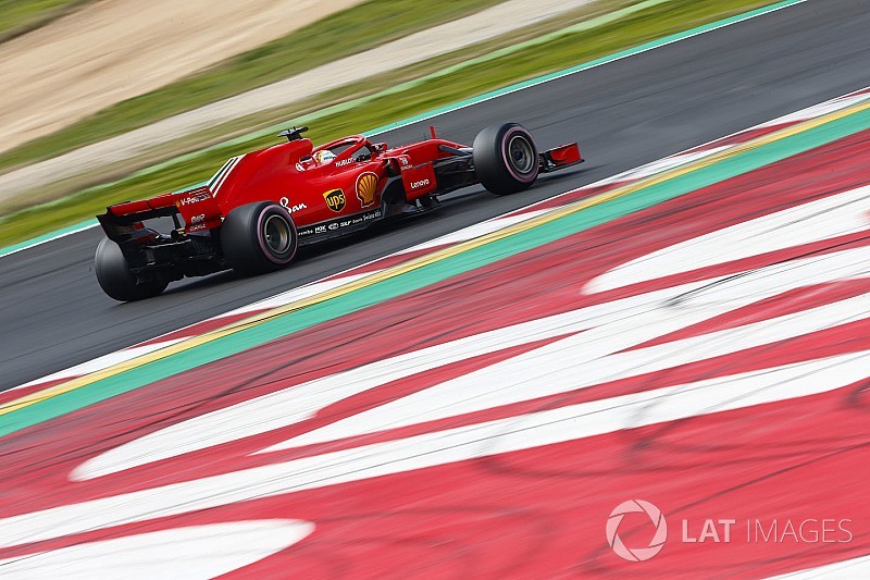 Tes Barcelona II: Catatan waktu Vettel tak tergoyahkan