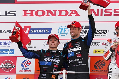 Button "couldn't wish for more" in debut Super GT season