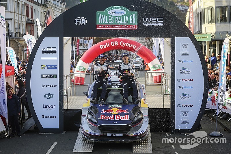 WRC Wales: Ogier rebut gelar kelima, kemenangan perdana Evans