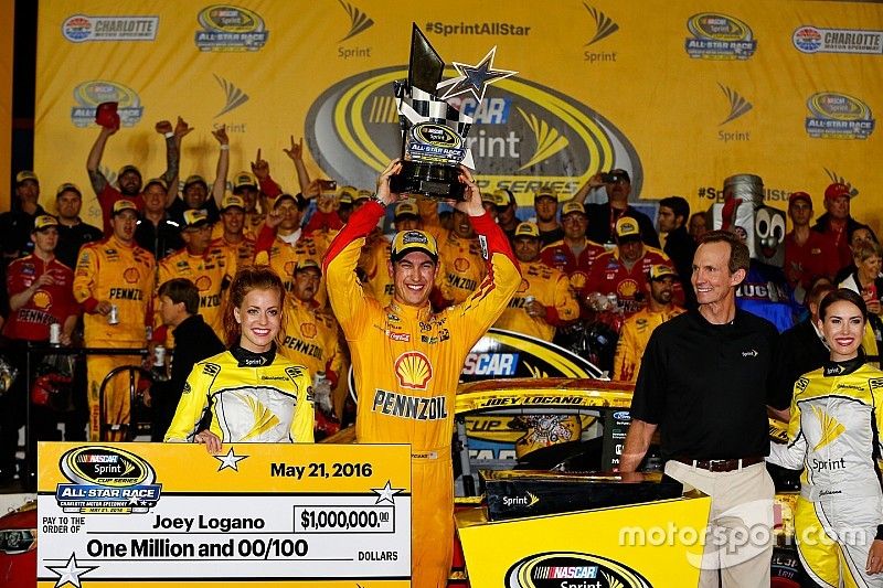 Joey Logano, Team Penske Ford race winner