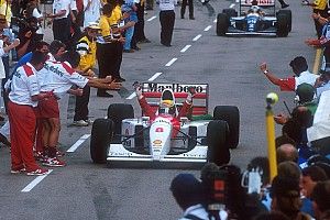 La última victoria de Senna en F1, histórica en todo