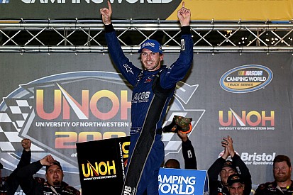 Kennedy becomes first France family member to win NASCAR race