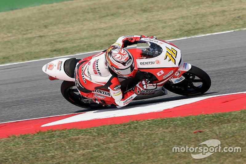 尾野「まだまだタイムを詰められる。明日は上位を狙う」:Moto3日本GP初日