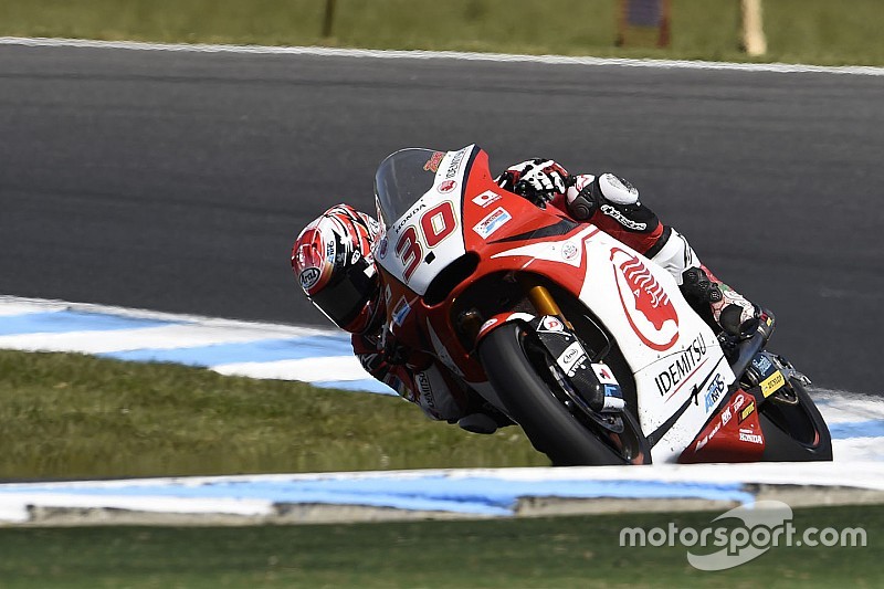 Moto2マレーシアFP3:中上貴晶トップタイム。セッション後半はまたしても雨