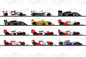 1984-1994 : Les F1 pilotées par Ayrton Senna