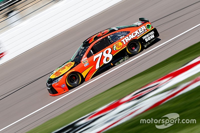 Toyota leads the charge in Kansas final practice