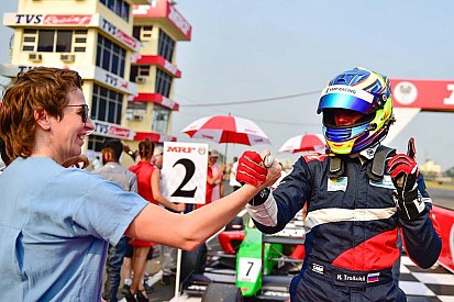 Troitskiy chuffed with third-place in MRF Challenge
