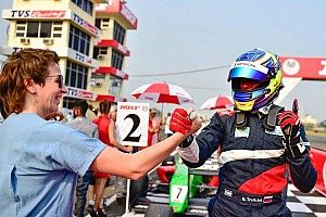 Troitskiy chuffed with third-place in MRF Challenge