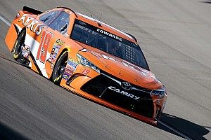 Edwards tops Saturday morning practice in backup car