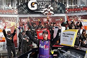 Hamlin wins Watkins Glen despite "worst pain I’ve had to go through"