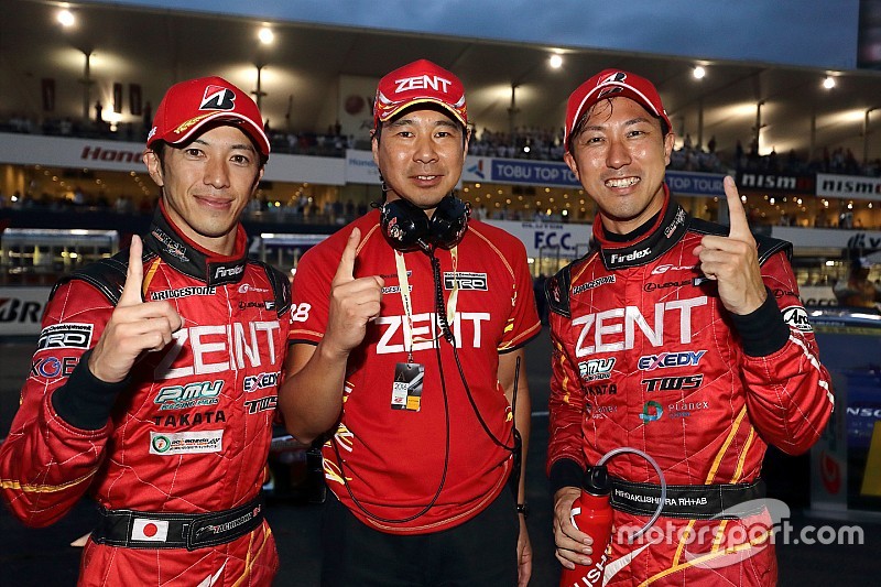 石浦「『絶対に競り勝つ!』という思いで走った」:ZENT CERUMO鈴鹿1000km決勝レポート