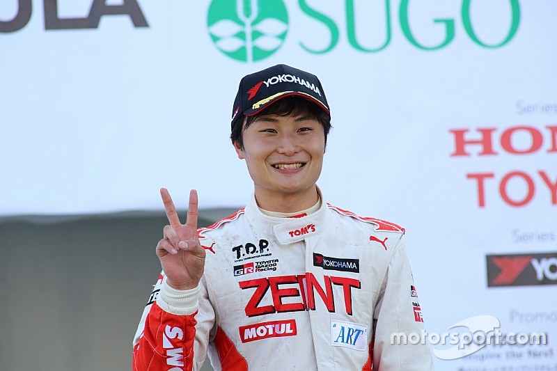 全日本F3チャンピオンの山下健太「最終戦のスタート前は特に緊張した」