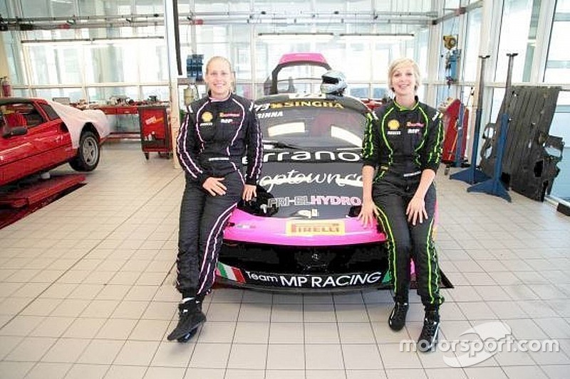 Le sorelle Gostner al Mugello in classe GT Cup con MP Racing
