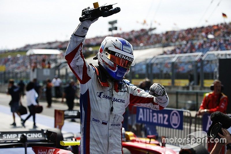 Race winner Sergey Sirotkin, ART Grand Prix