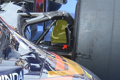 Bite-size tech: Toro Rosso rear brake duct