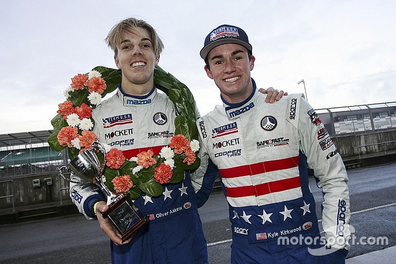 Team USA drivers Askew, Kirkwood excel at Silverstone
