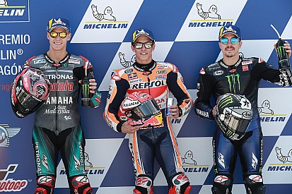 La grille de départ du GP d'Aragón MotoGP
