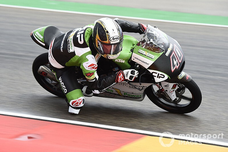 Moto3: Binder arretrato di 6 posizioni in griglia in Thailandia