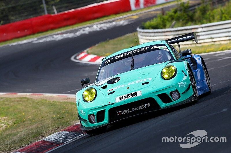 #4 Falken Motorsports Porsche 911 GT3 R: Klaus Bachler, Martin Ragginger