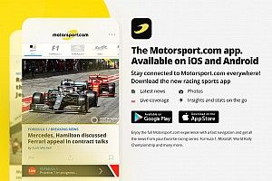 Baixe o novo aplicativo do Motorsport.com! As notícias do mundo da velocidade direto no seu dispositivo