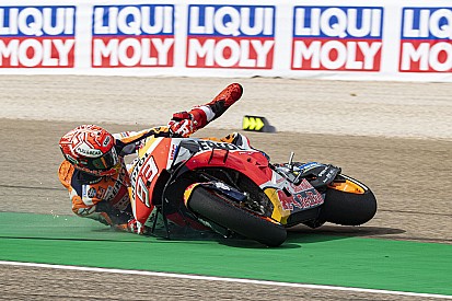 Márquez: En Austin también parecía el jueves que ganaba y me caí
