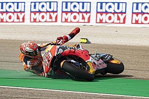 Márquez: En Austin también parecía el jueves que ganaba y me caí