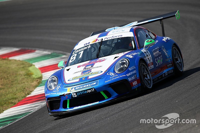 Carrera Cup Italia, Mugello: Cassarà vince in Michelin Cup, penalty a De Giacomi