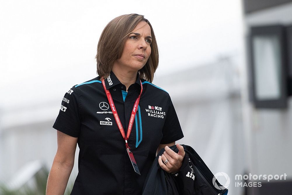 Claire Williams, Deputy Team Principal, Williams Racing