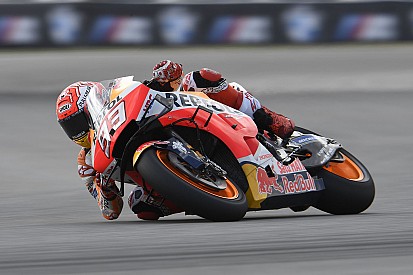 Márquez: “Hice el tiempo con el chasis nuevo, pero estoy más cómodo con el otro”