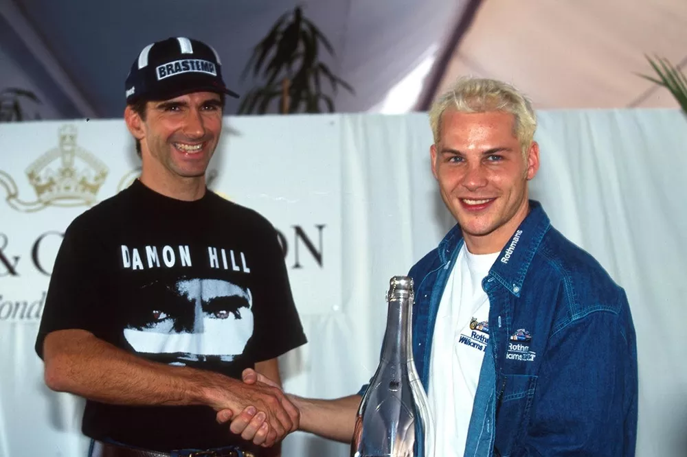 Damon Hill, Williams, Jacques Villeneuve, Williams