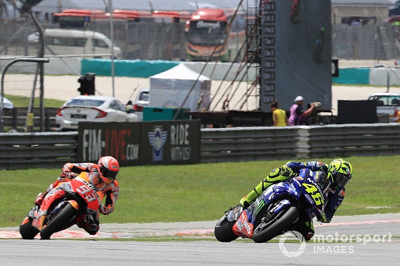 Marquez "didn't have anything more" in Rossi fight